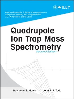 cover image of Quadrupole Ion Trap Mass Spectrometry